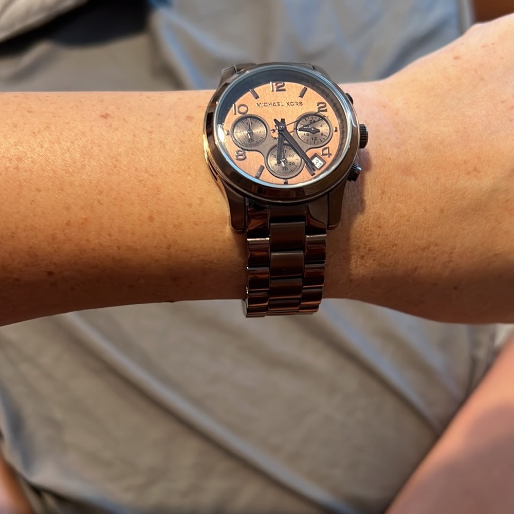 Chocolate Michael kors watch